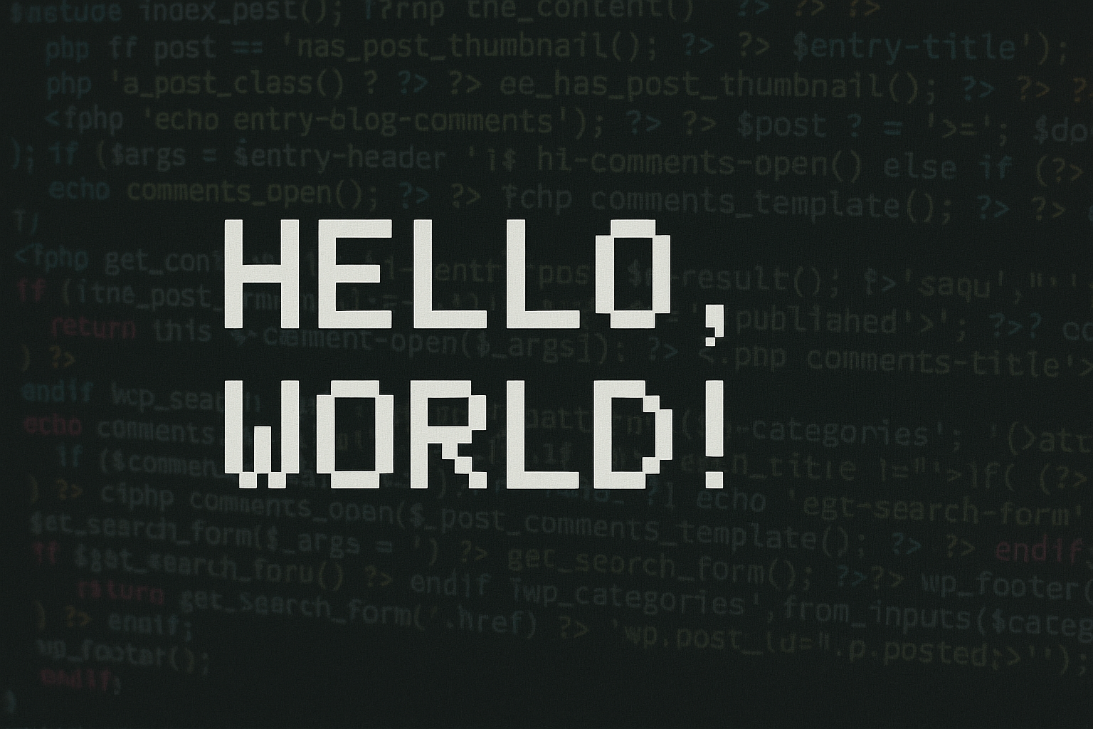 Hello world!